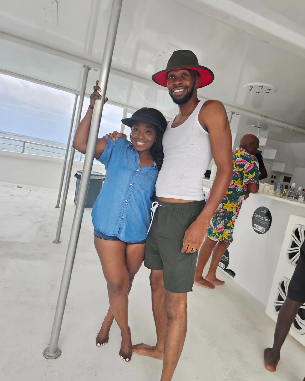 Couple at retreat