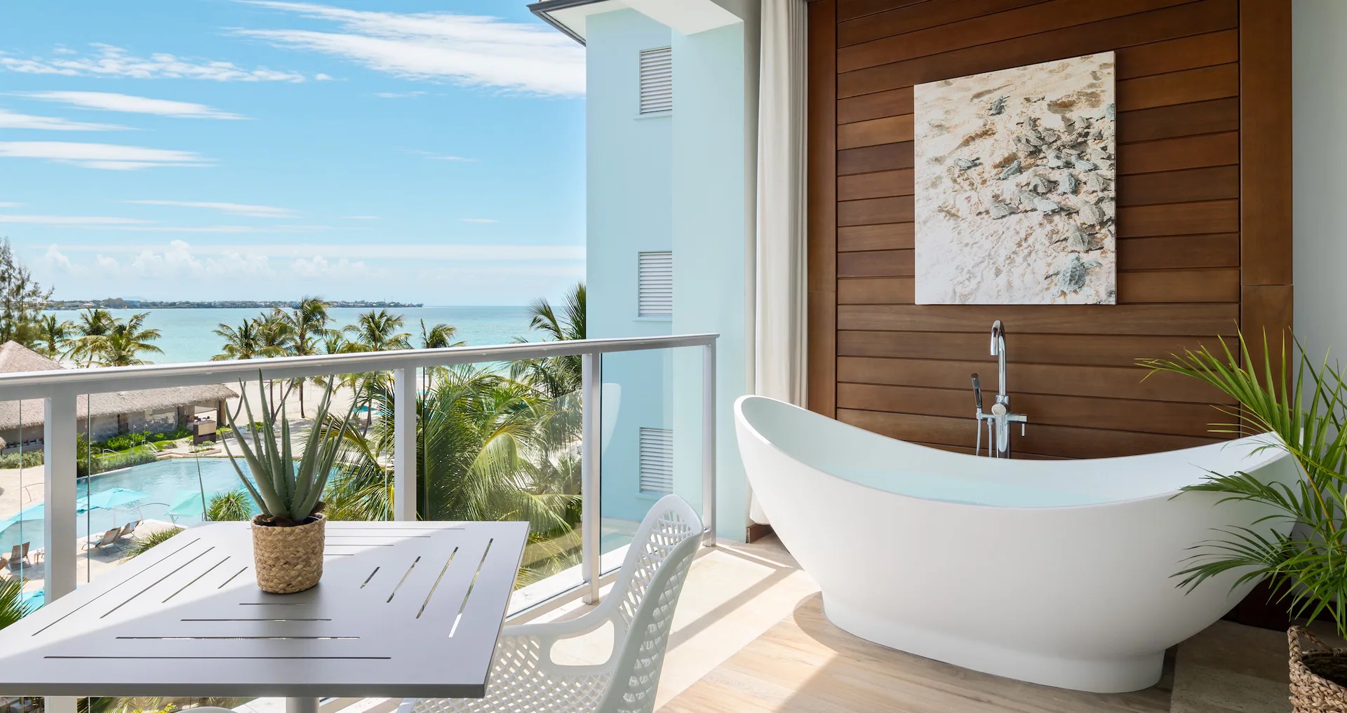 Sandals Royal Barbados aerial view